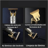 Barbeador Profissional Sem Fio UltraDragon - Nice Descontos